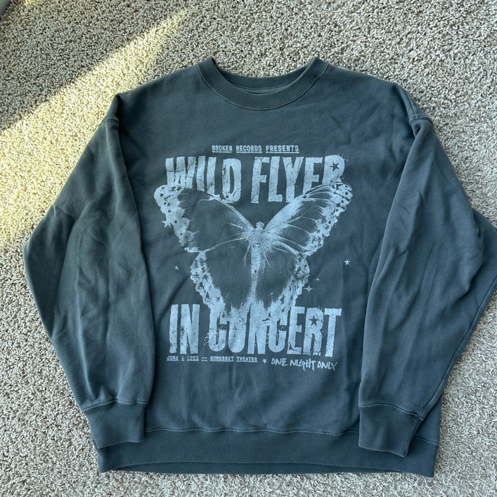 Hollister Dark Gray Sweatshirt